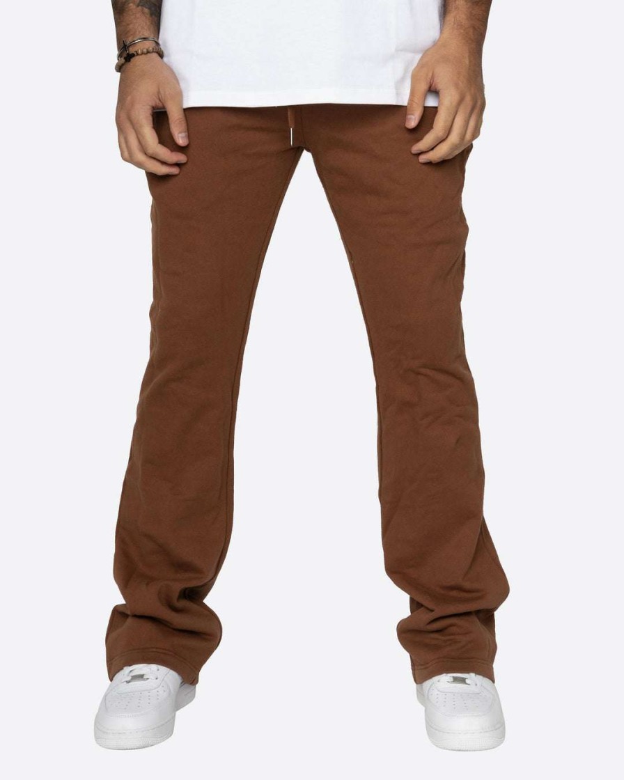 Men Eptm. | Eptm. Eptm French Terry Flare Pants-Brown