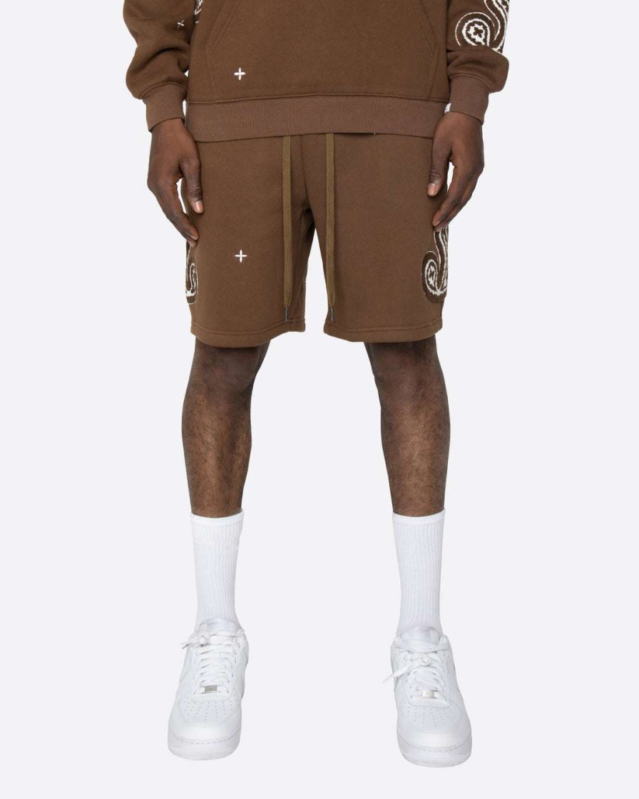 Men Eptm. | Eptm. Eptm Paisley Shorts-Brown