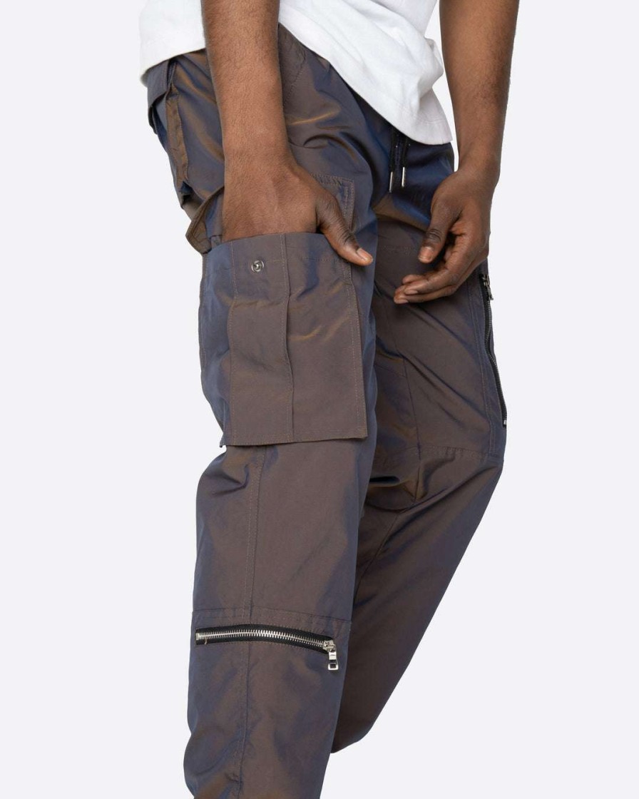 Men Eptm. | Eptm. Cargos Eptm 2 Tone Cargo Pants-Purple Charcoal