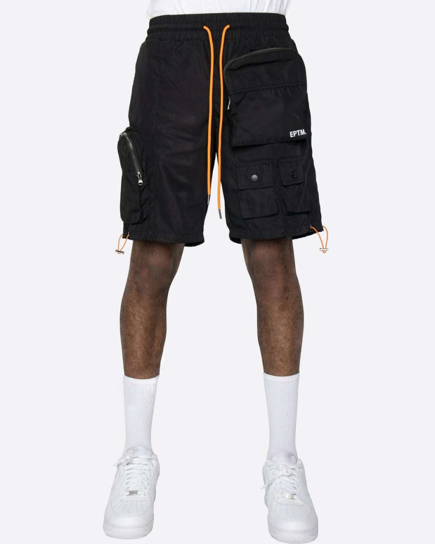 Men Eptm. | Eptm. Eptm Hyper Cargo Shorts-Black