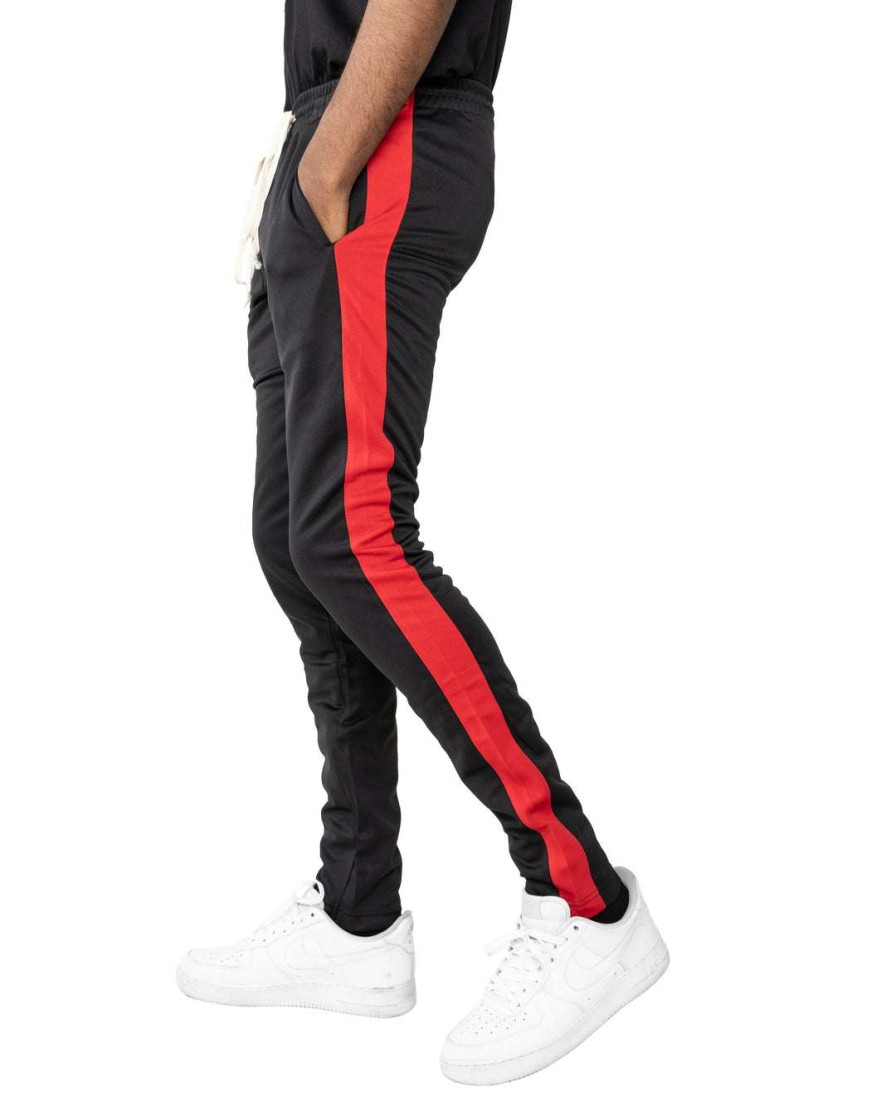 Men Eptm. | Eptm. Eptm Track Pants-Black/Red