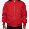 Men Eptm. | Eptm. Eptm Flame Stitch Bomber Jacket-Red Jackets