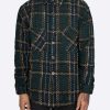 Men Eptm. | Eptm. Shirts Eptm Heavy Flannel Shirt-Hunter Green