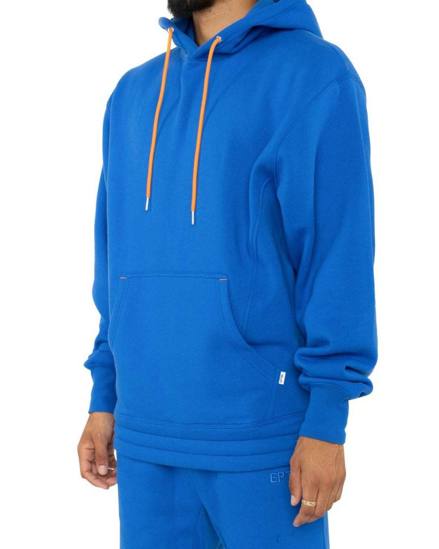 Men Eptm. | Eptm. Eptm Hyper Fleece Hoodie- Blue Hoodies