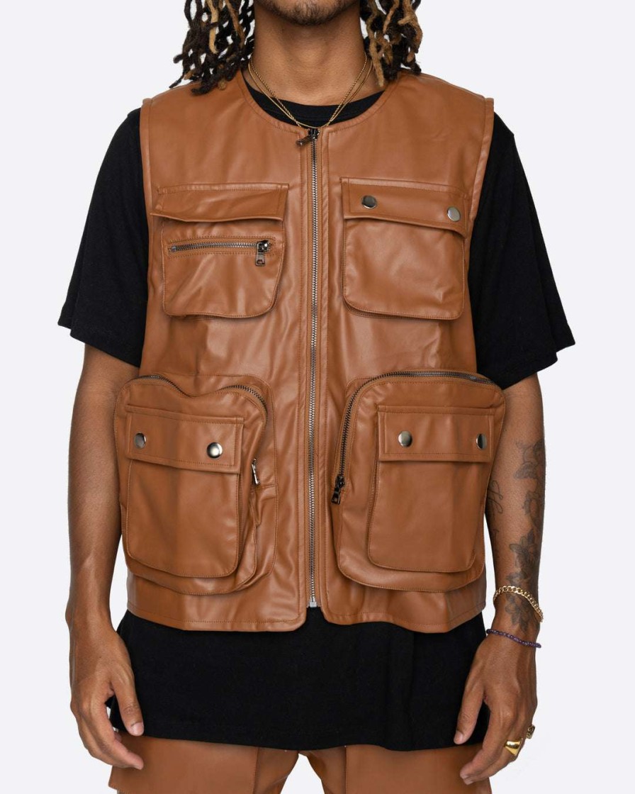 Men Eptm. | Eptm. Eptm Gopachi Vest-Brown